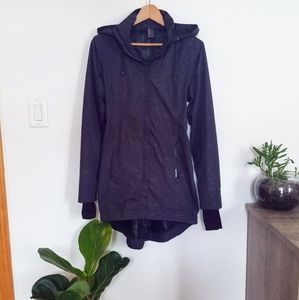 High-Low Windbreaker